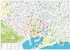 Карта центра Барселоны