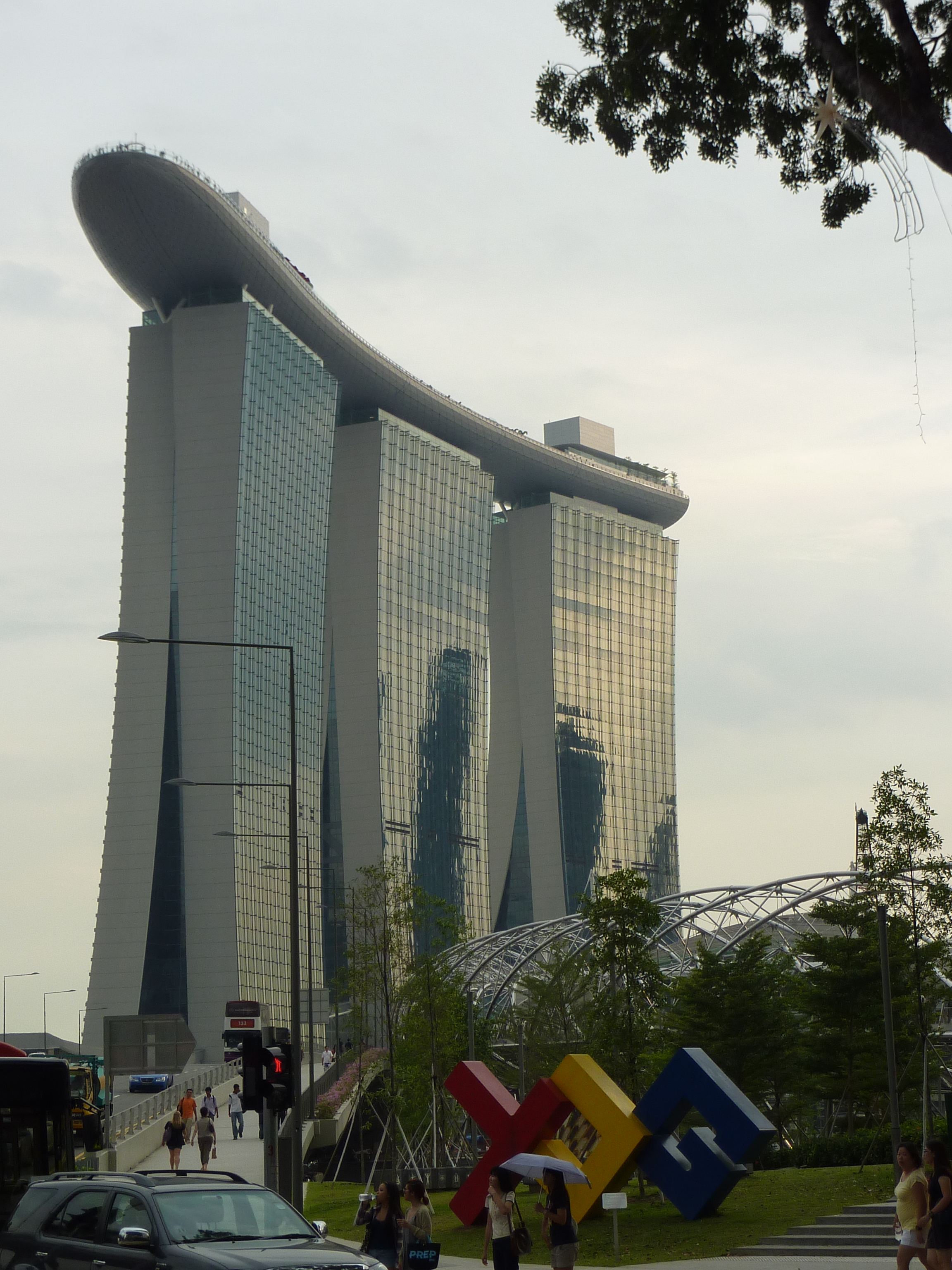 Смотровая площадка "Скайпарк" Марина Бай Сандс