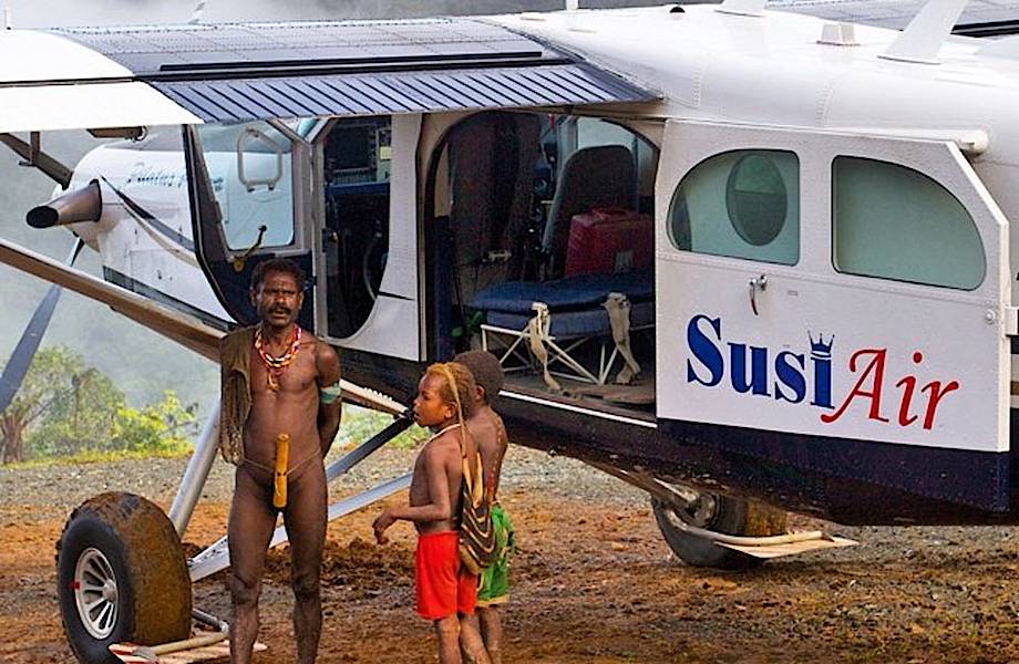 9 шокирующих фактов о полетах в Папуа, Индонезия