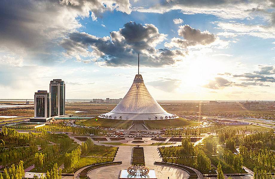 Хан Шатыр в Астане: как удалось построить такой грандиозный шатер Хан Шатыр в Астане: как удалось построить такой грандиозный шатер