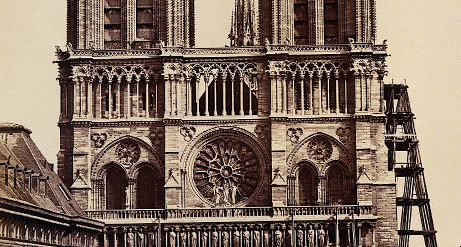 Фото дня: Нотр-Дам в середине XIX века