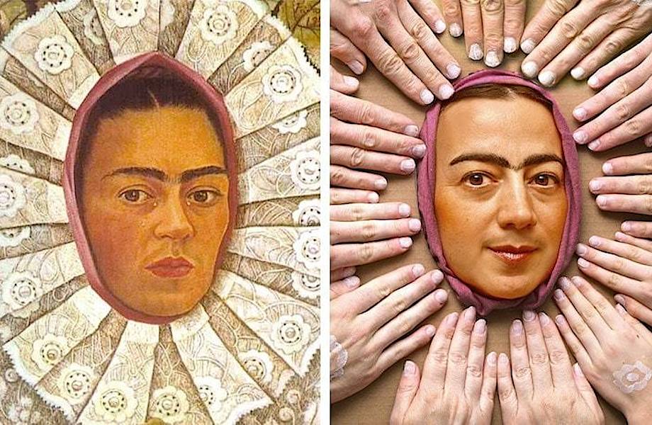 В России люди на изоляции повторяют знаменитые картины В России люди на изоляции повторяют знаменитые картины