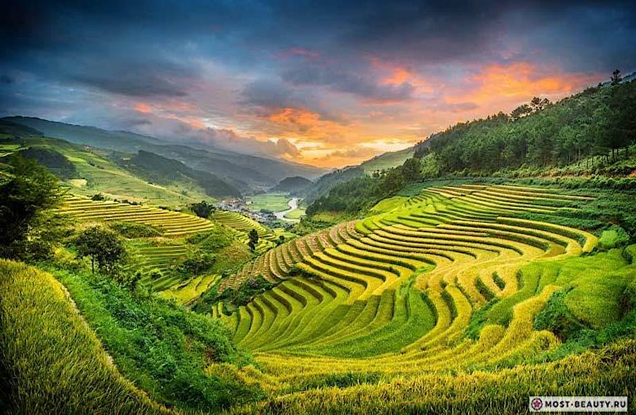 Рисовые террасы: самые красивые туристические тропы в мире Рисовые террасы: самые красивые туристические тропы в мире