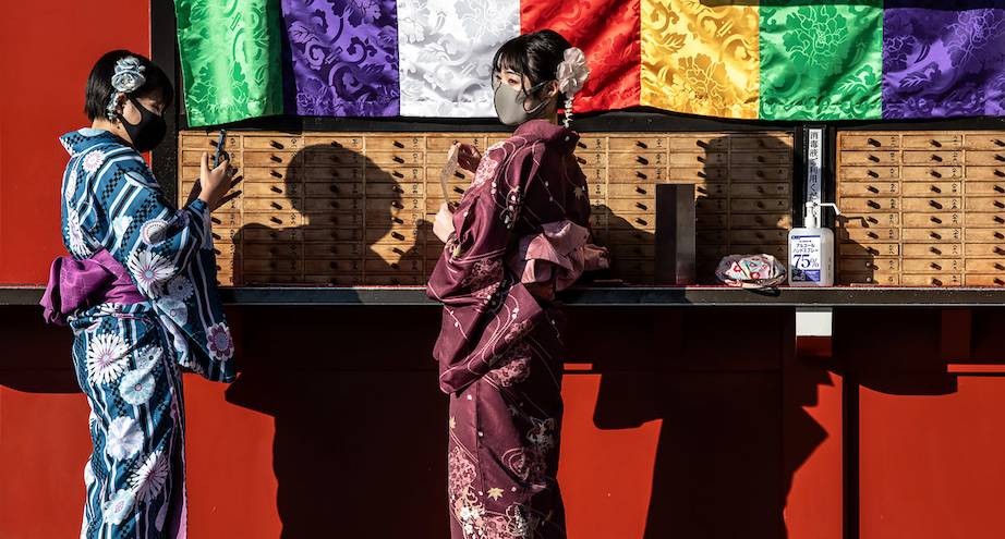 Фото дня: на улицах Токио