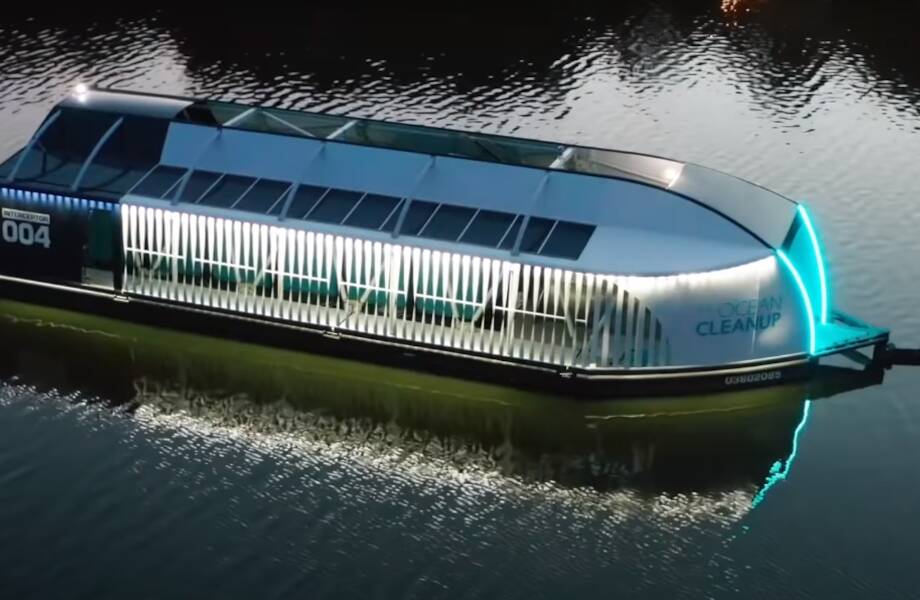 Видео: Как перехватчики речного мусора предотвращают попадание пластика в океан Видео: Как перехватчики речного мусора предотвращают попадание пластика в океан