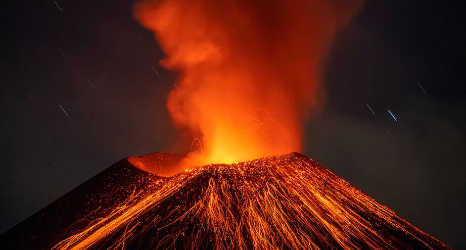 Фото дня: голос вулкана