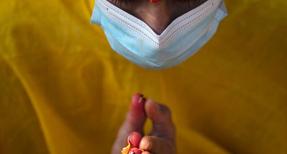 Фото дня: число заболевших коронавирусом уже около 406 млн