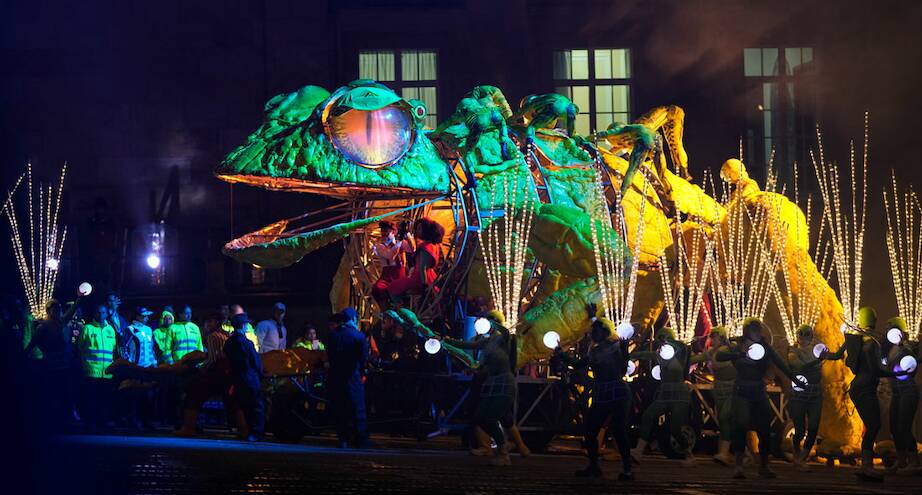 Фото дня: шоу в честь рождественских праздников в Боготе