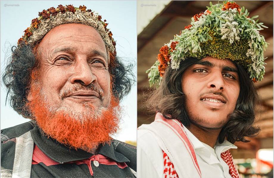 15 снимков о том, почему мужчины Саудовской Аравии украшают себя цветами 15 снимков о том, почему мужчины Саудовской Аравии украшают себя цветами