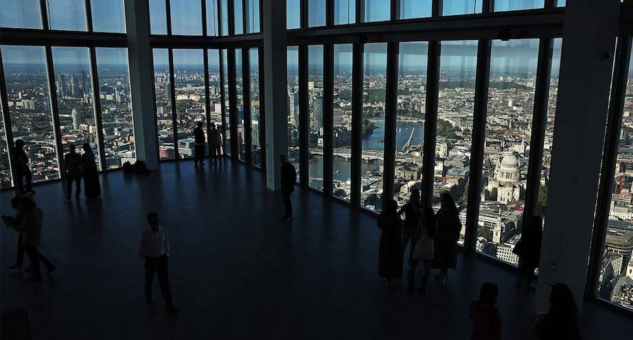Фото дня: вид на Лондон с бесплатной смотровой площадки