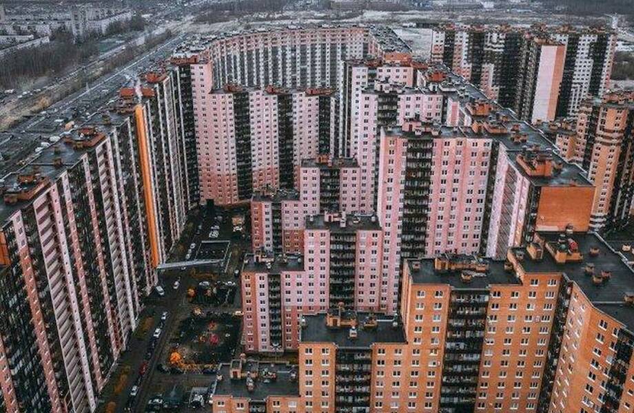 «Человейник» из Питера: как выглядит самый большой дом в России «Человейник» из Питера: как выглядит самый большой дом в России