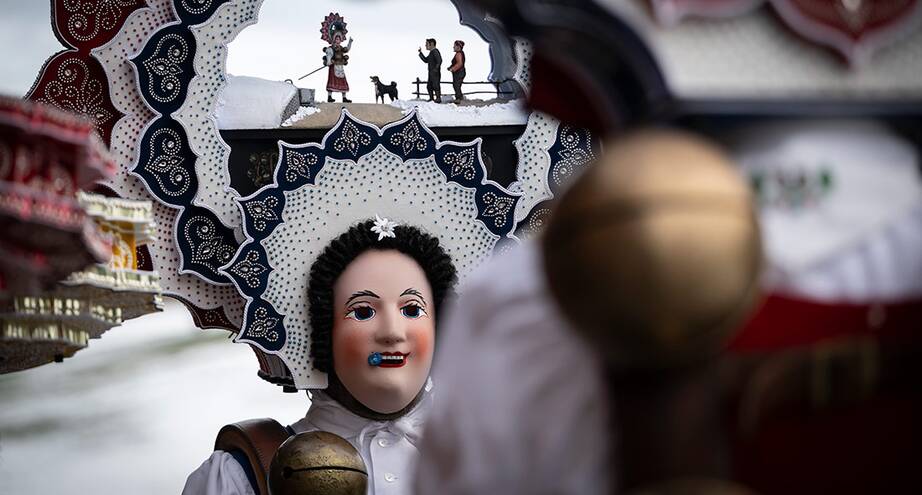 Фото дня: фестиваль Silvesterchlaeuse в Швейцарии