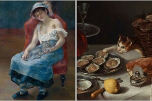 От Древнего Египта до наших дней: 15 произведений искусства с кошками в главной роли