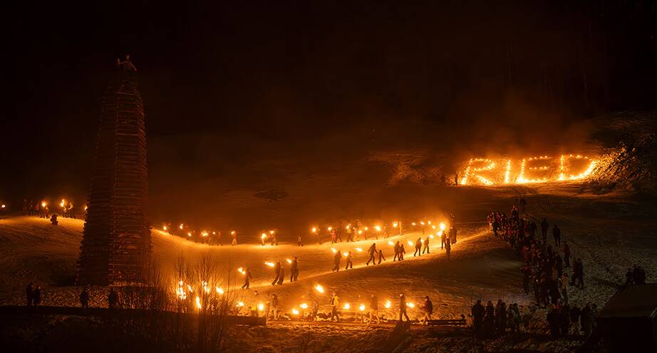 Фото дня: встреча весны в Альпах